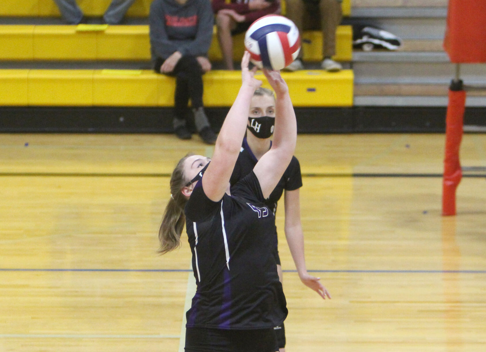Lake Holcombe at Cornell volleyball 10-15-20